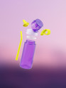 Бутылка для воды Air Up Click 600 мл (Purple & Bright Yellow)