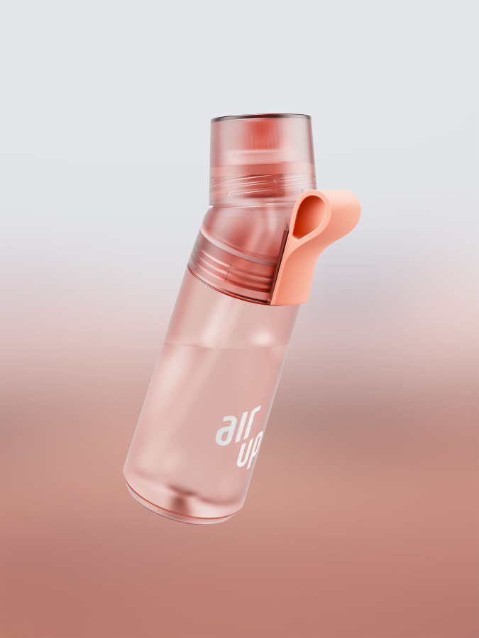 Бутылка для воды Air Up Twist Pro 600 мл (Red Poppy)