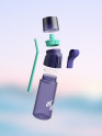 Бутылка для воды Air Up Twist Pro 600 мл (Purple Strike)