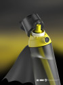 Бутылка для воды Air Up Click Batman 600 мл (Black & Bright Yellow)