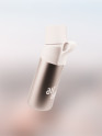 Термобутылка для воды Air Up Twist Pro Steel 480 мл (Blush Quartz)