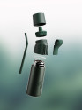 Термобутылка для воды Air Up Twist Pro Steel 480 мл (Calm Emerald)