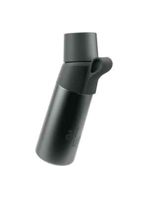 Термобутылка для воды Air Up Twist Pro Steel 480 мл (Dusky Obsidian)