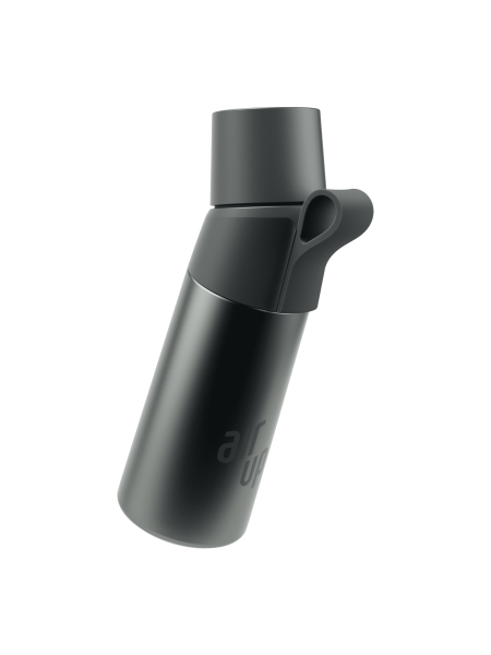 Термопляшка для води Air Up Twist Pro Steel 480 мл (Dusky Obsidian)