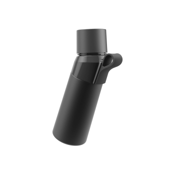 Термобутылка для воды Air Up Twist Pro Steel 480 мл (Pitch Black)