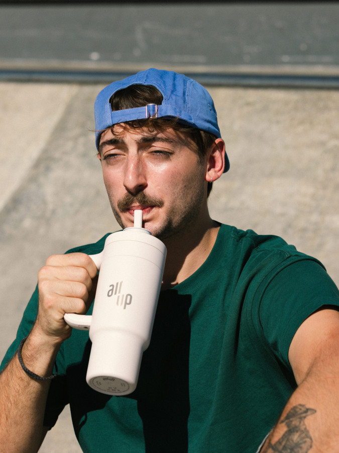 Термокружка для воды Air Up Tumbler with Handle 700 мл (Creamy White)