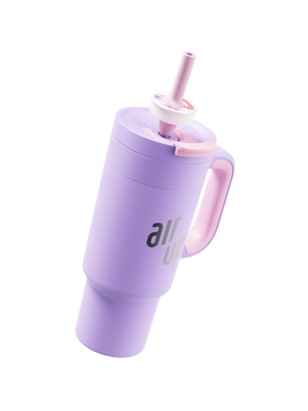 Термочашка для води Air Up Tumbler with Handle 700 мл (Soft Lilac)